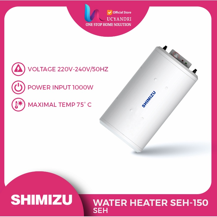 Pemanas Air Water Heater Listrik Shimizu SEH 150 50 Liter PREMIUM