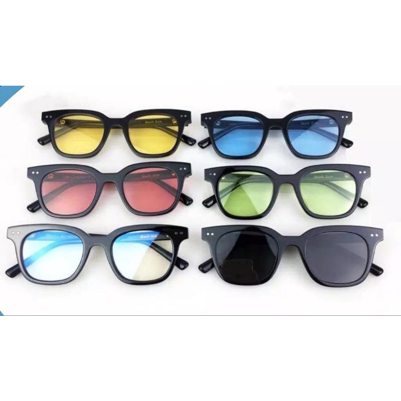 Kacamata Hitam Candy Color Warna Warni Korea Sunglasses Pria Wanita