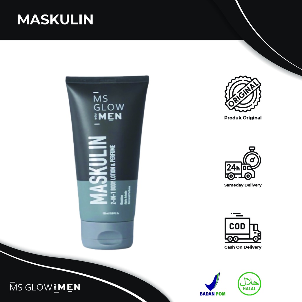 MS Glow For Men Skincare Cowok Original Maskulin by ms.glowofficiabandung