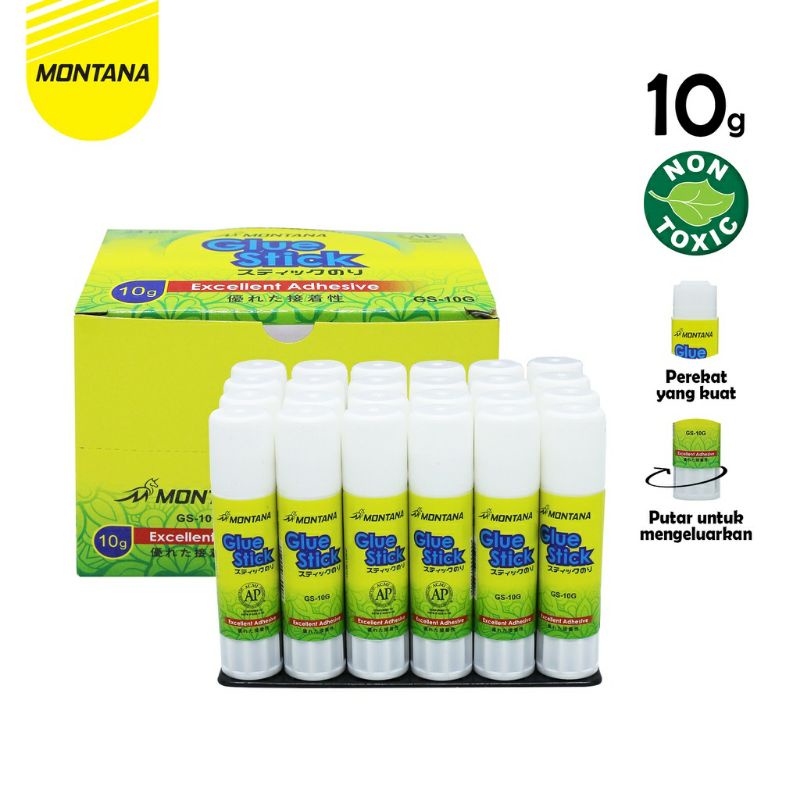 Glue Stick 10 Gr Esco / Montana ( Harga per Pcs )