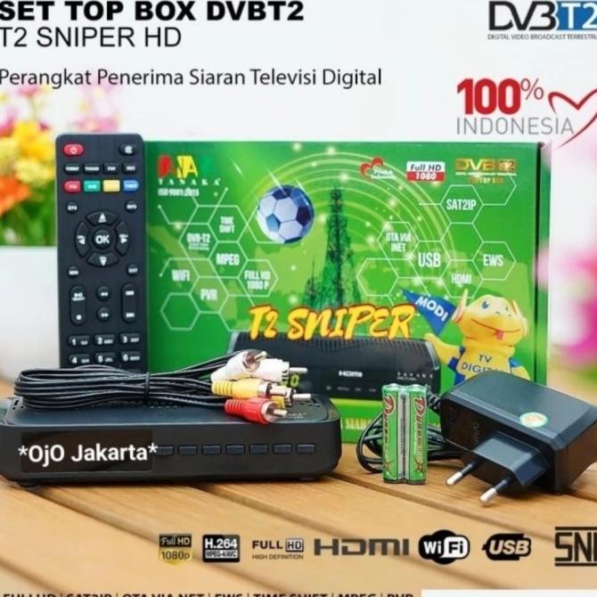 Set Top Box Tanaka Sniper TV Digital