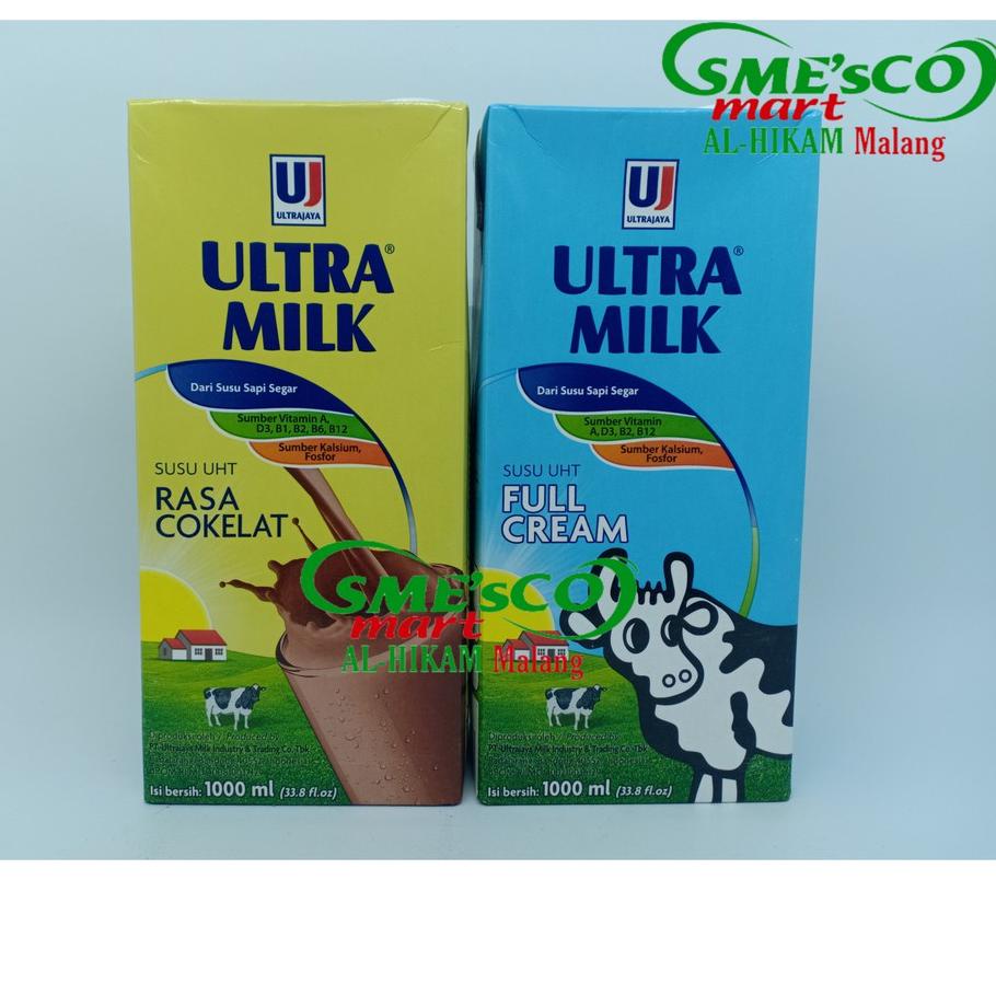 

⇕ Ultra Milk Susu UHT 1000 ml タ