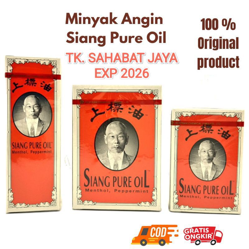 Siang Pure Oil Menthol 3CC, 7 CC