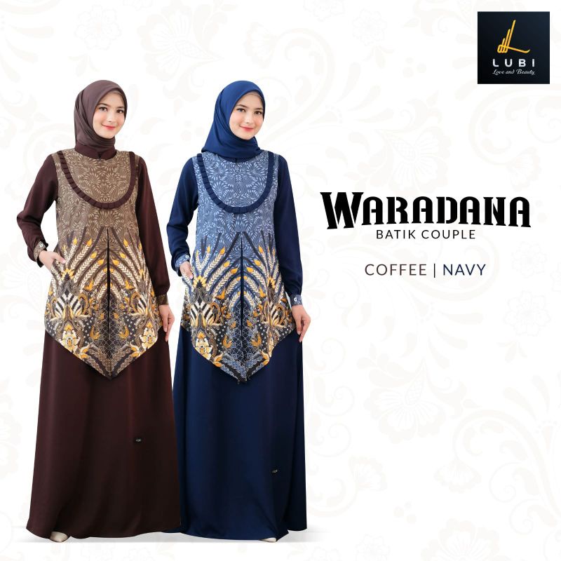 Baju Gamis couple waradana merk lubi