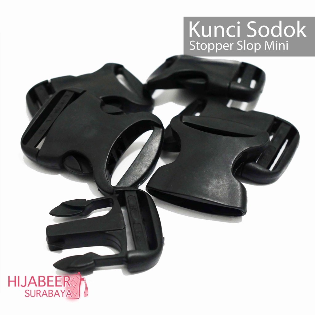 Kunci Sodok Slot Buckle 2,5cm Aksesoris Tas HK VR25 /2 pcs