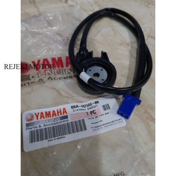 SWITCH STANDAR 1 SAMPING NEW AEROX ASLI ORI YAMAHA B8A-H2566-00 SUIT SWIT STANDAR1 AEROXNEW BARU YGP