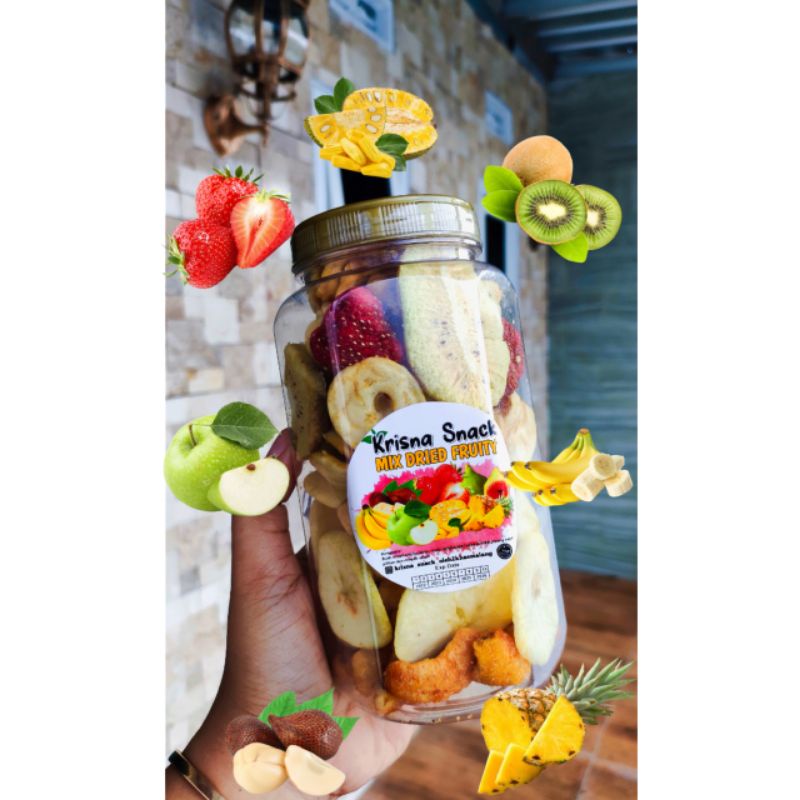 MIX FRUITY KIWI,STRAWBERRY,NANAS MADU,NANGKA,APEL,SALAK,PISANG AMBON