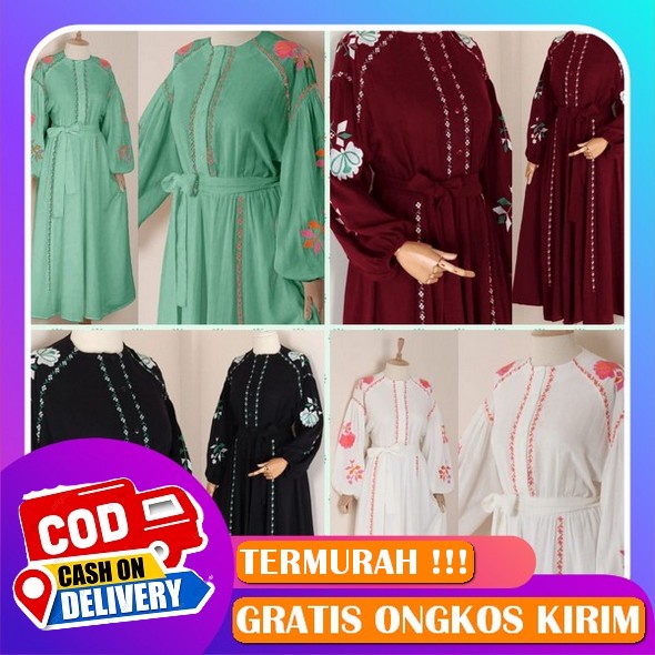 Cod Ayeena Dress / Dress Kondangan Polos / Dress Ceruty Terbaru 2023 / Dress Murah Realpict / Dress 