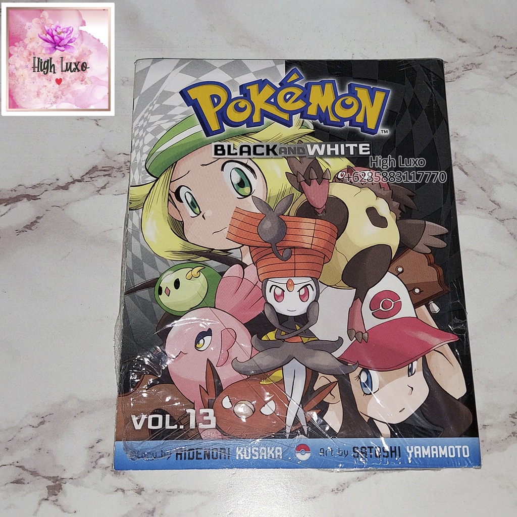 Buku Komik Pokemon Pokémon Black and White Vol 13 English Comic Book Manga Seri IMPOR IMPORT ORIGINA