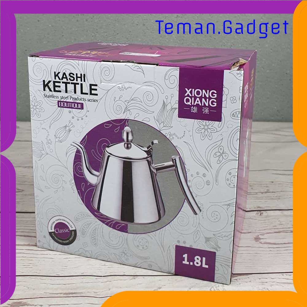 TG - DPR XIONG QIANG Kettle Teko Air Teh Kopi Kettle Teapot 1.3L with Filter - HS4012