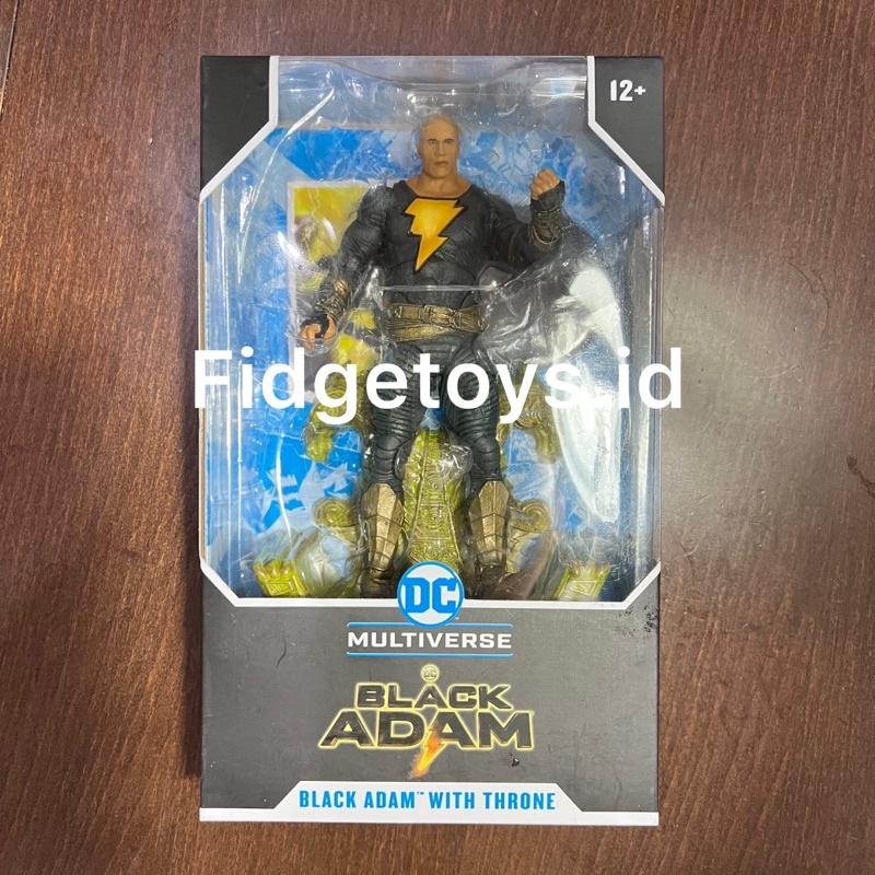 Mcfarlane DC Black Adam with Throne