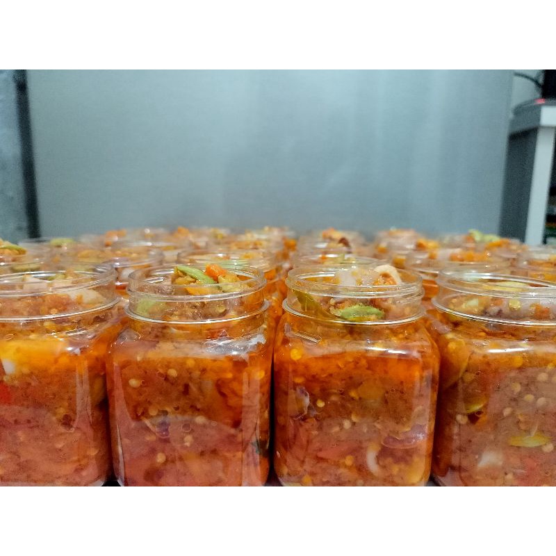 

RAWIT - SAMBAL BAWANG CUMI ASIN PETE 200 GRAM / SAMBAL CUMI