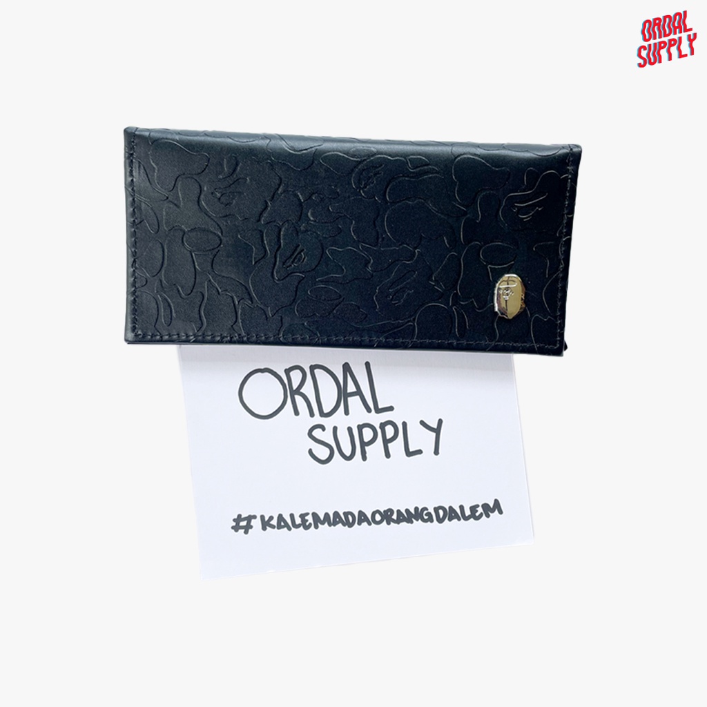 Dompet Wanita Bape Long Wallet Japan appendix Magz