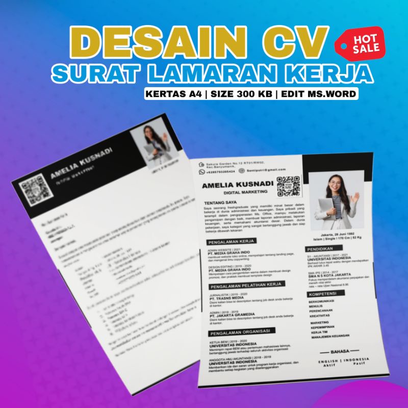 

Jasa Desain Cv Dan Surat Lamaran Kerja | Desain lamaran kerja