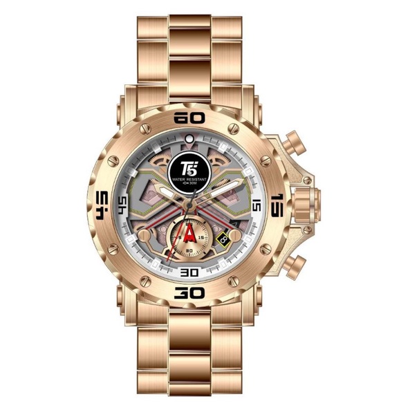 Jam Tangan Pria T5 H 3954 Jam T5 H3954 Original Cronograph aktif Rantai Tahan Air