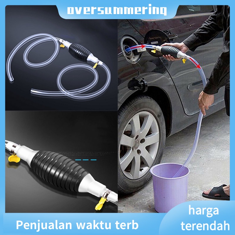 HOT! Transfer Pump Alat Pompa Tangan Penyedot Sedot Air Minyak Bensin Solar Oli Cairan Aquarium Manual