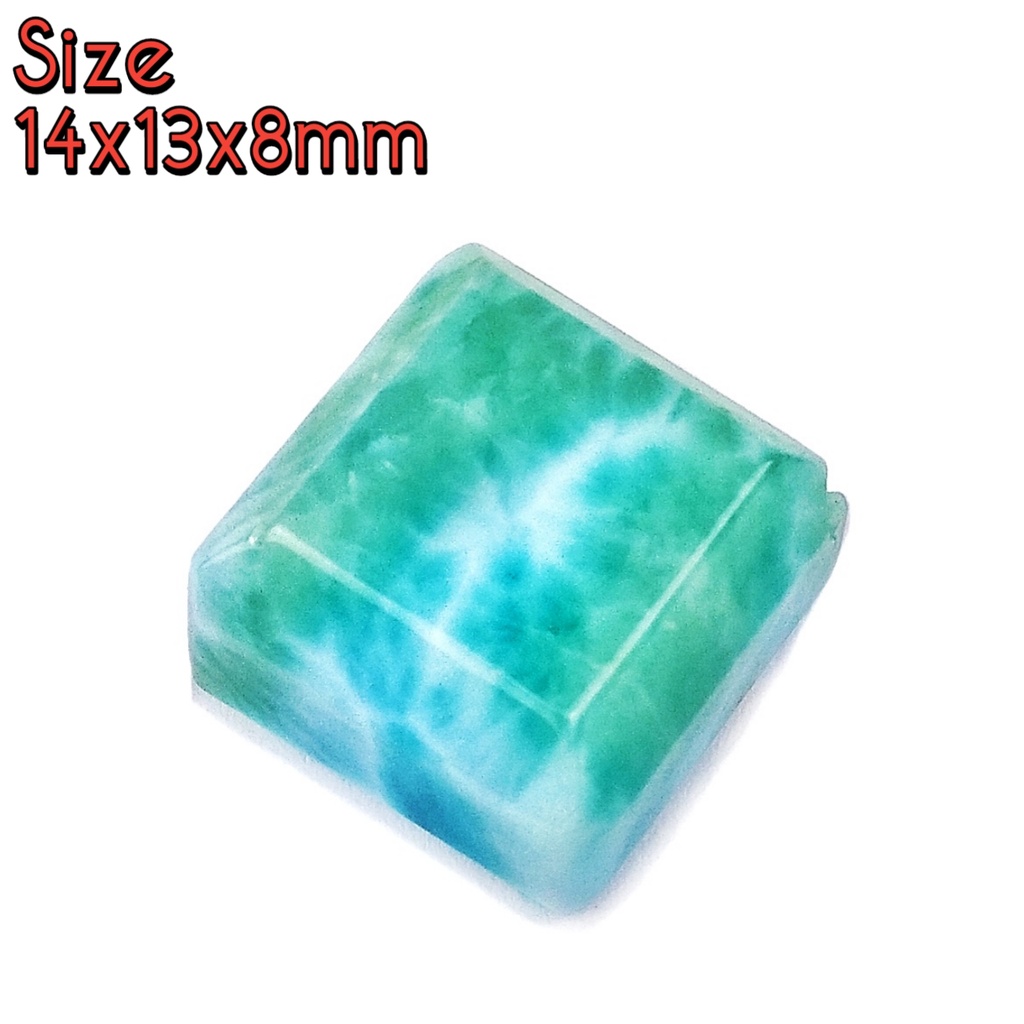 Natural Batu Permata Larimar Blue Sky Original Dijamin