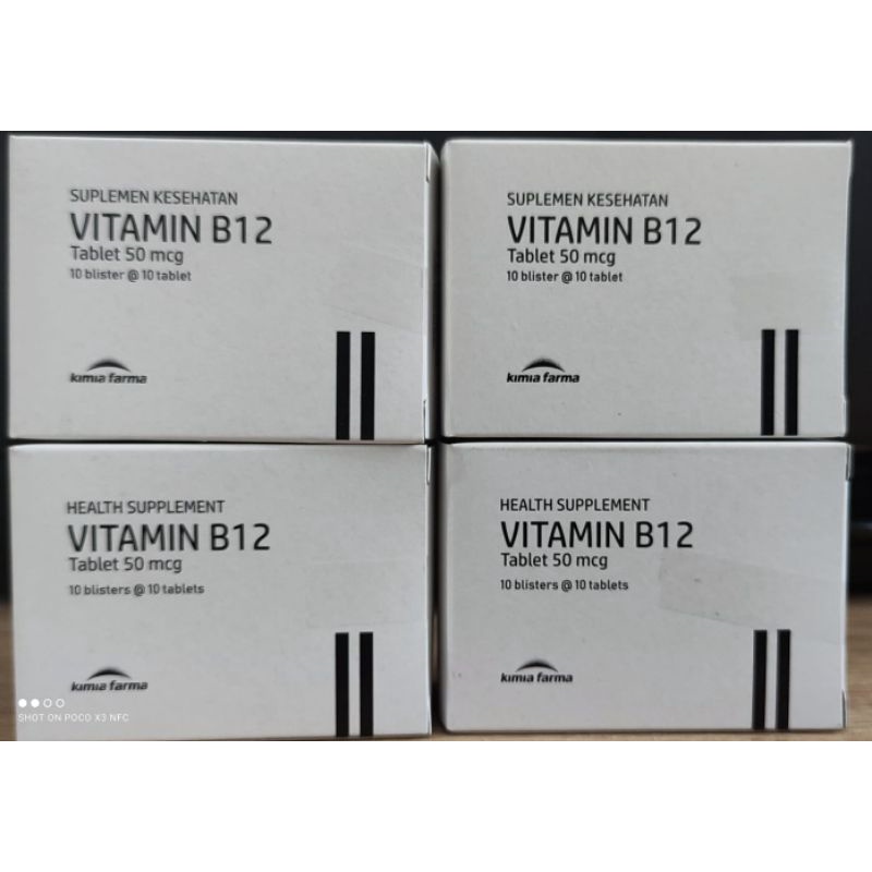 Vitamin B12 kimia Farma 50mcg