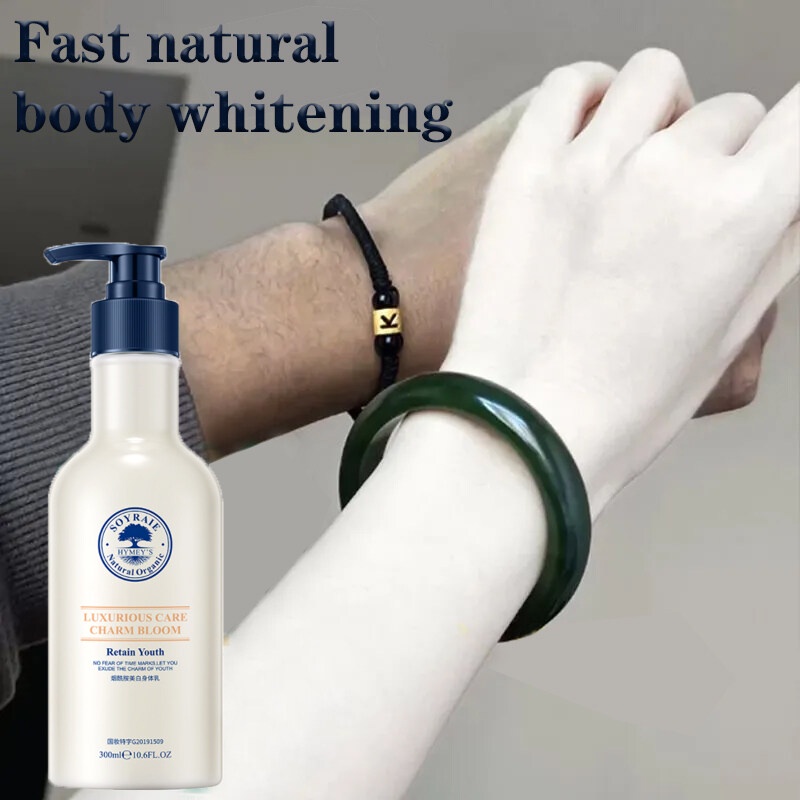 Lotion Pemutih Badan Whitening Body Lotion Pemutih Badan Niacinamide Mencerahkan Warna Kulit Wangi Tahan lama 300ml