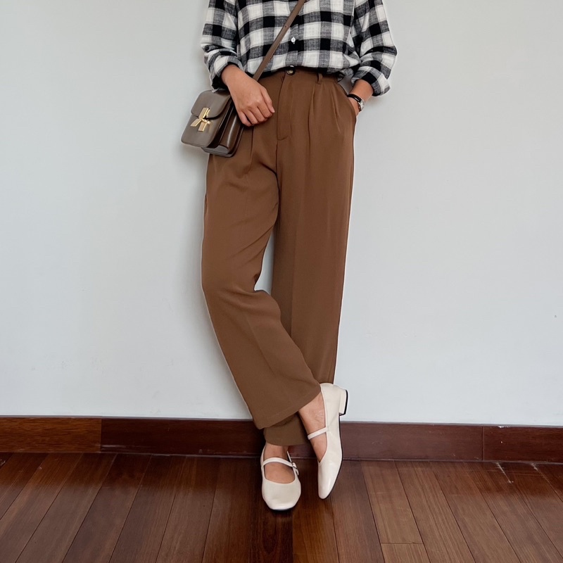 BASIC POLY TROUSER PANT