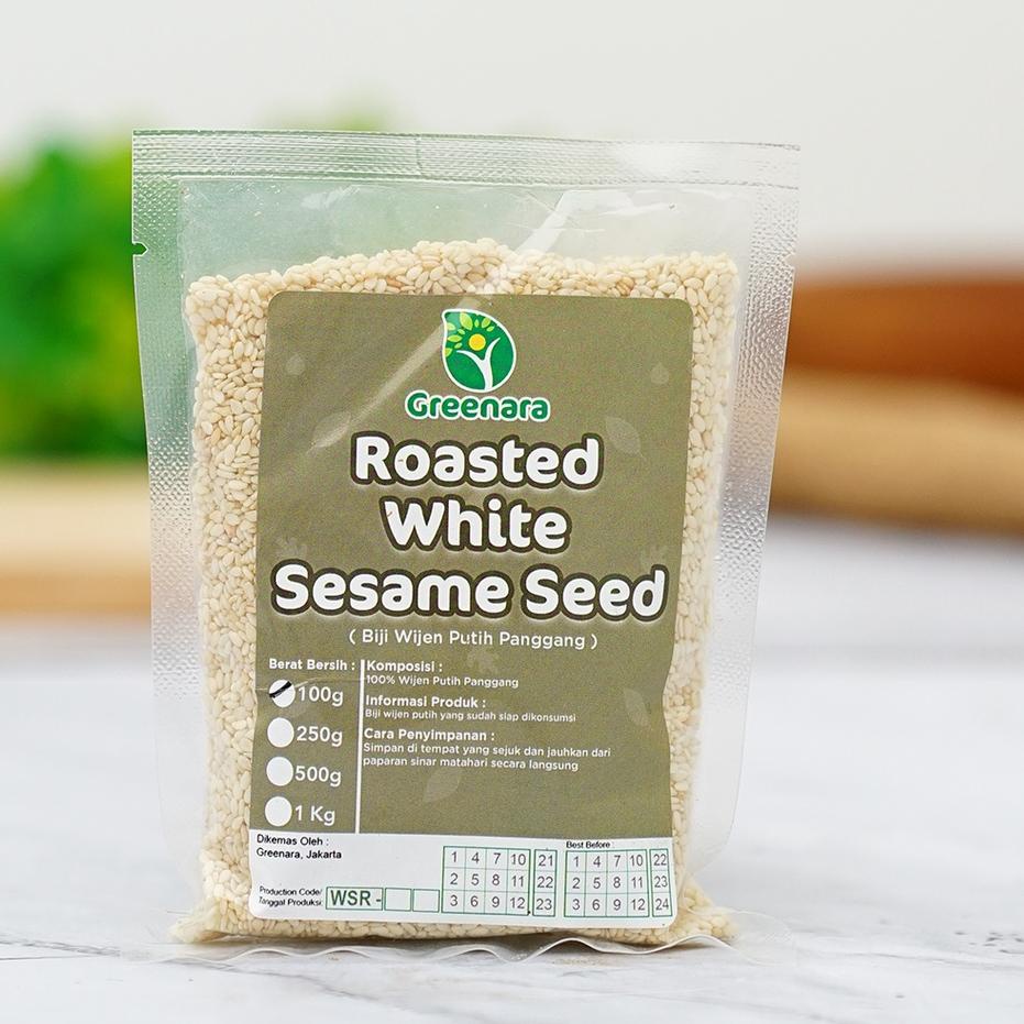 

Roasted Sesame Seed 100gr / Wijen Putih Panggang 100 gram