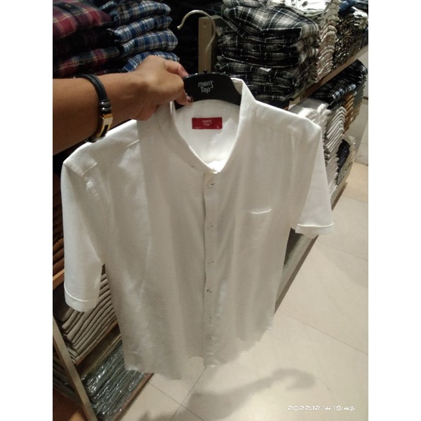 KEMEJA MENS TOP LENGAN PENDEK PRIA