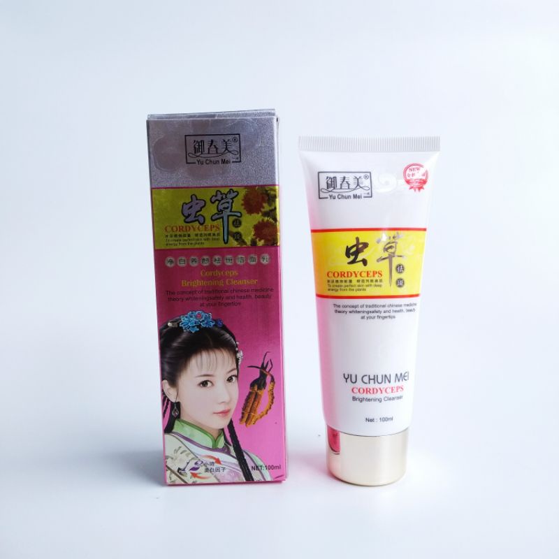 Yu Chun Mei Cordyceps Brightening Cleanser BPOM 100gr