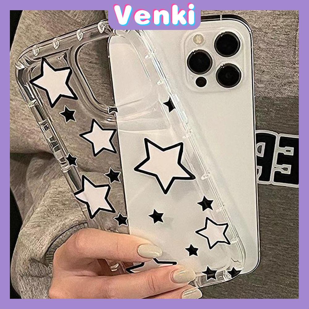 Case For iPhone 14 Pro Max TPU Soft Jelly Airbag Clear Case Shining Star Camera Protection Shockproof For iPhone 14 13 12 11 Plus Pro Max 7 Plus X XR