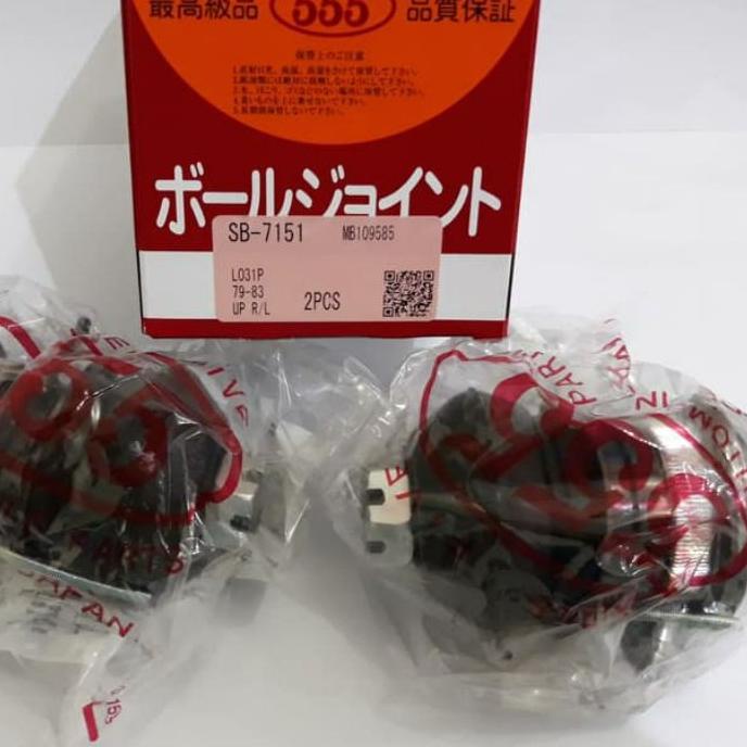 New - 1Biji Ball Joint Atas L300 Diesel/ Bensin/ Kuda/ Colt T120 th 78-81 merk 555 Jepang / MEDA Taiwan ✓