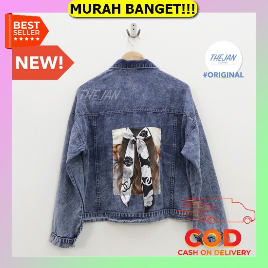 Amr Studios - Trouble 5379 - Jacket Jeans Oversize Korean Style (Original) Oversize Alabama Jacket J