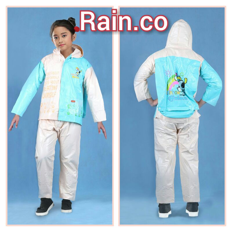 Jas Hujan anak Cowok Cewek  baju celana set / Jas Hujan Pria dan Wanita