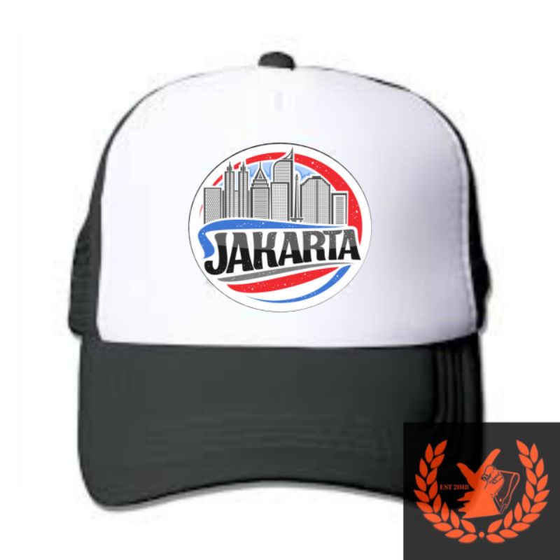 Jual Topi Trucker Jaring Persija Jakarta The Jakmania Jakartans Bisa