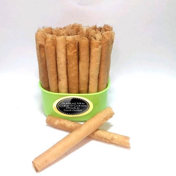 

TERLARIS SEMPRONG ROLL 250 gr / SEMPRONG RENYAH SEKALI / Semprong Wijen / Semprong Panjang / Kiloan