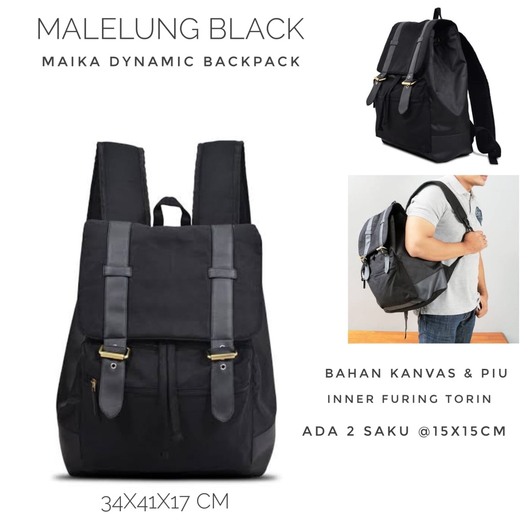 Maika Backpack Malelung/ Tas Ransel