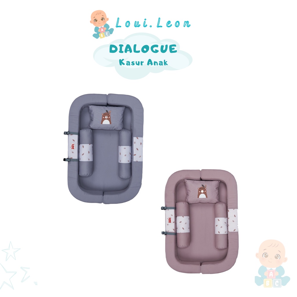 Dialogue Baby Kasur Sofa Bayi dan Kelambu Bearie Series - DGK9306 / tempat tidur bayi anak