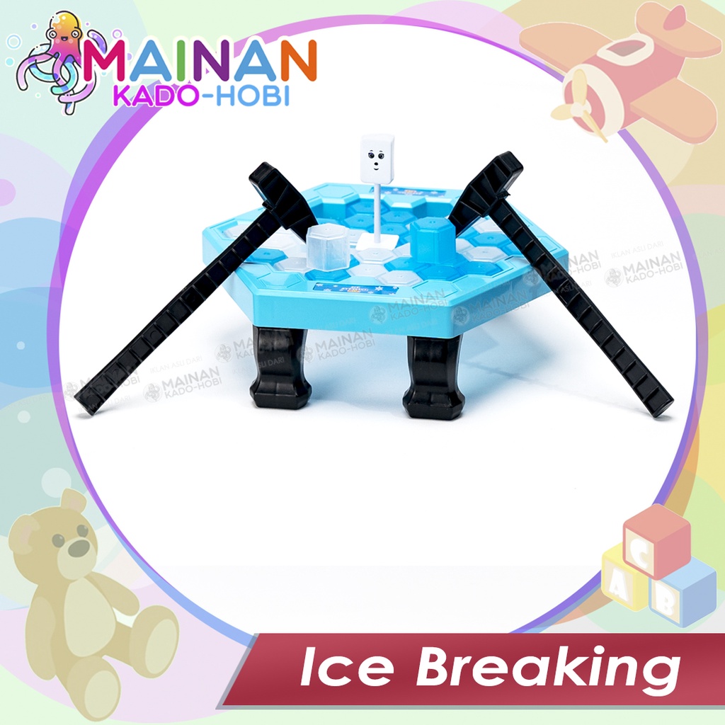 MAINAN EDUKASI ANAK PUKUL ES BALOK PRANK TOYS ICE BREAKING TRAP GAME