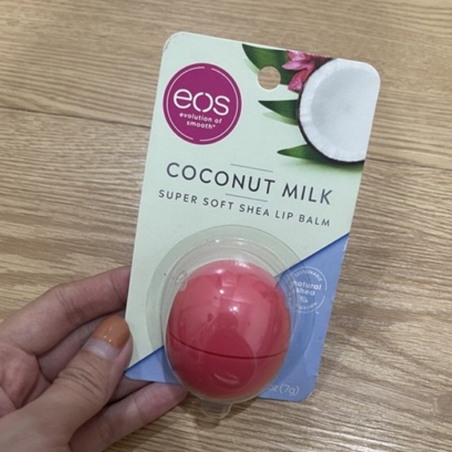 Jual EOS Lip Balm Coconut Milk super soft shea lip balm Original 100