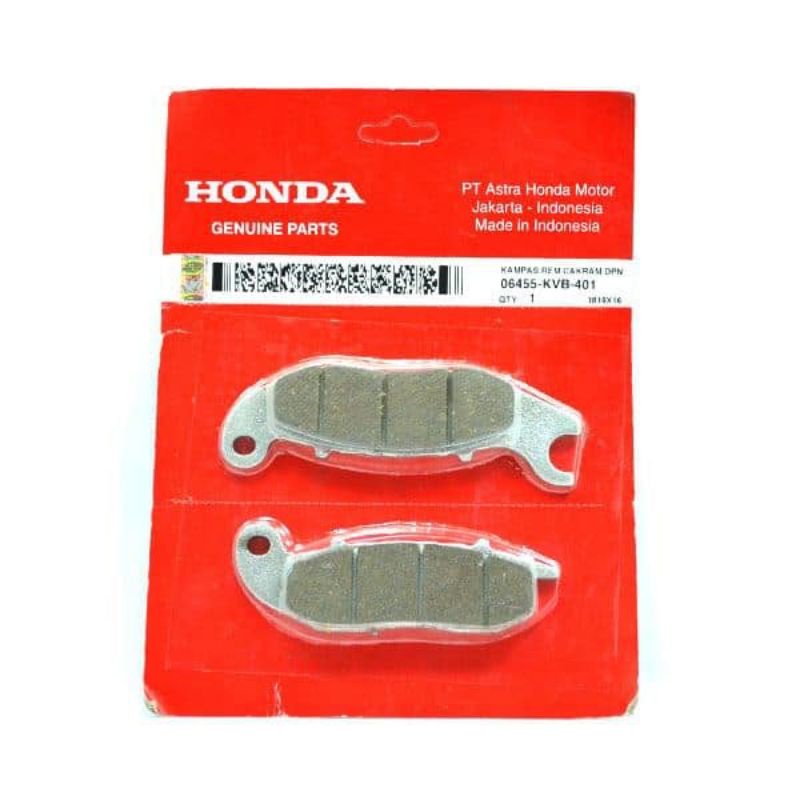 06455-KVB-401 Kampas Rem (Disk Pad) Cakram Depan – Honda Vario 110 CW