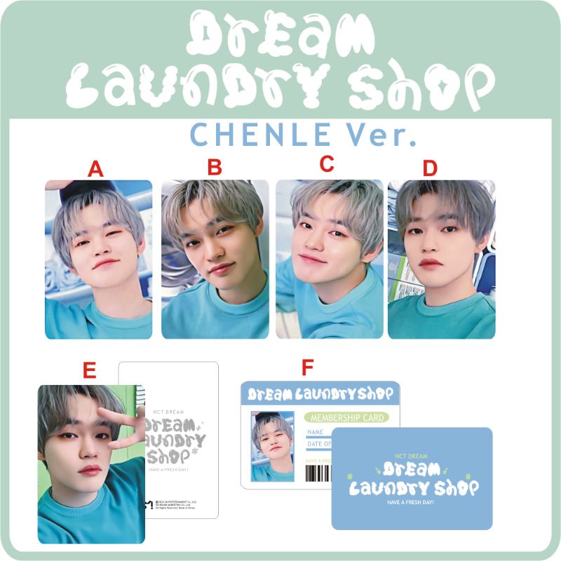 (PC-07) PHOTOCARD NCT DREAM LAUNDRY SHOP COLLECTION