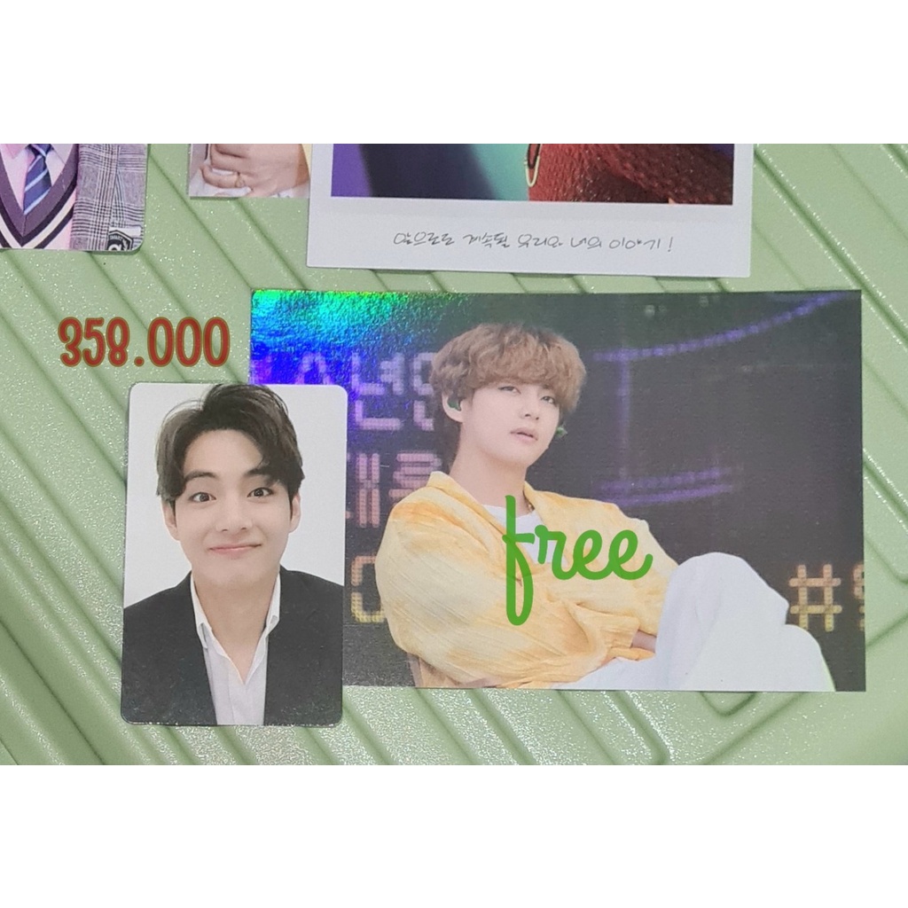 BTS Photocard PC Taehyung V Memories 2020 Memo20