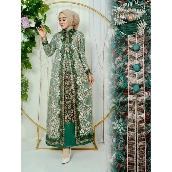 Realpic!! Gamis Kharisma Shangrilla  Original PJ Butik