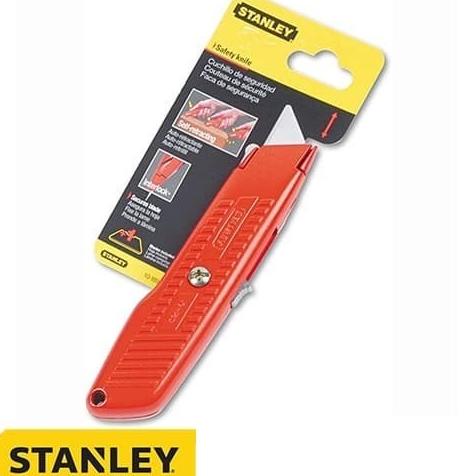 

Stanley 10-189C 6" INTERLOCK SAFETY UTILITY KNIFE CUTTER PISAU CUTER