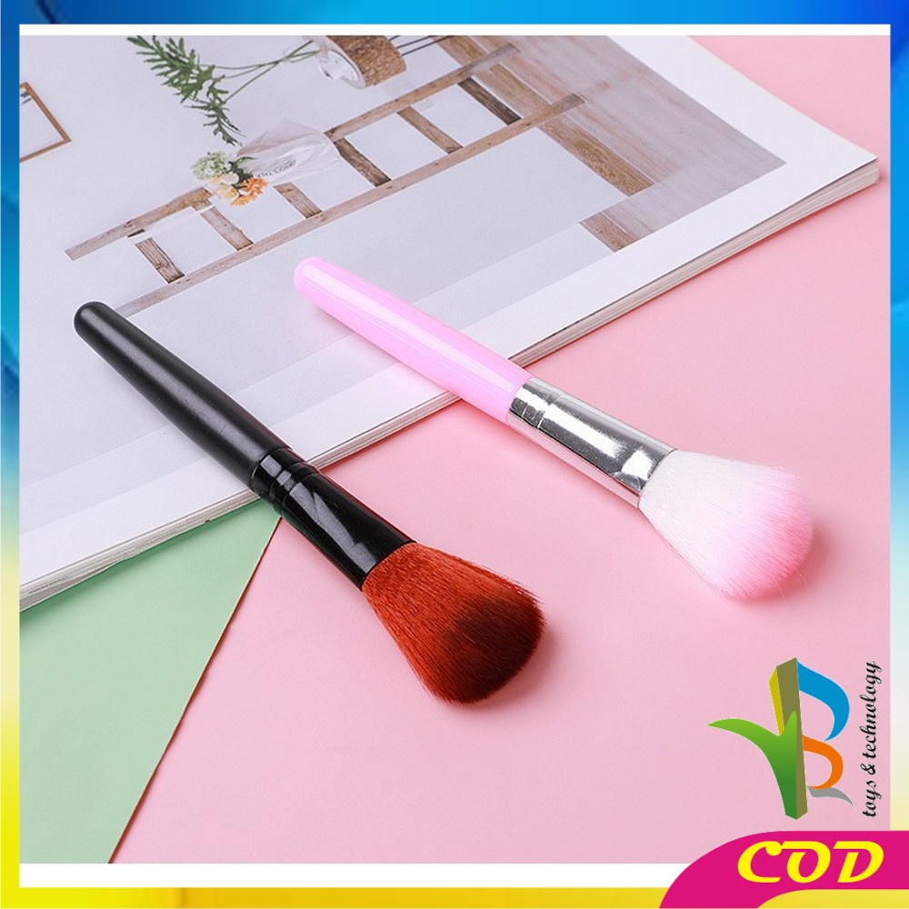 RB-K101 K102 Kuas Bedak Foundation Brush Portabel  / Blush On Brush Make Up / Kuas Kosmetik Perona Pipi / Kabuki Brush