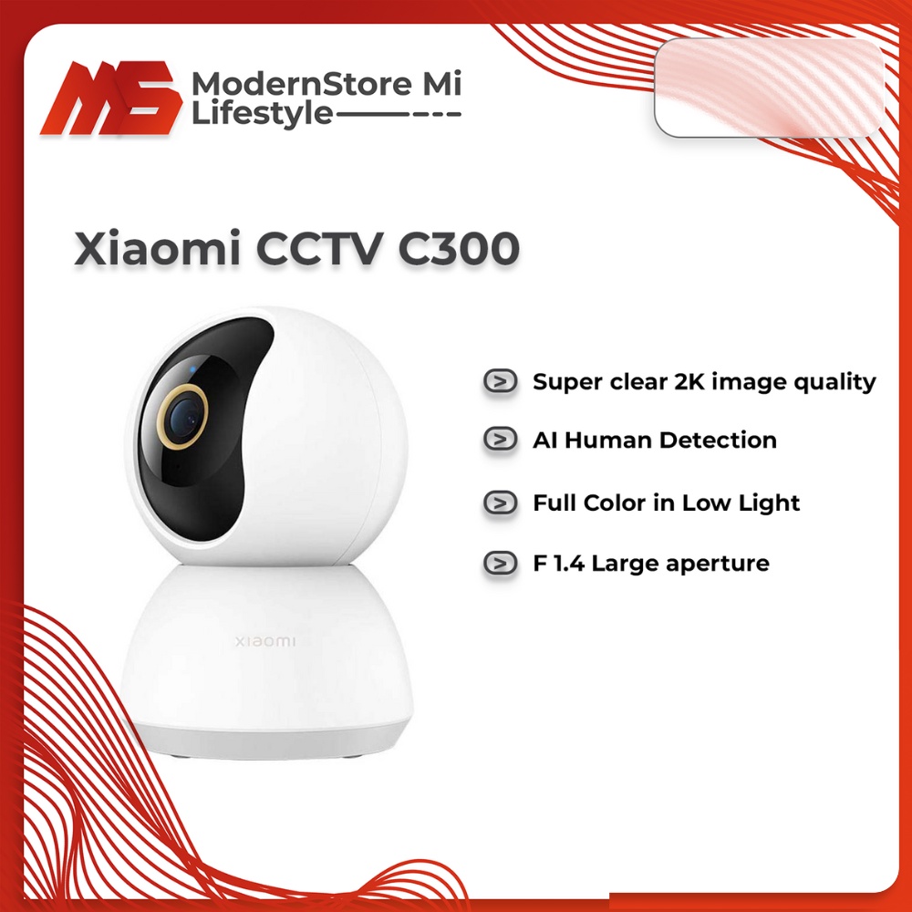 Mi Home Smart Security Camera 2K C300 IP Cam Mijia PTZ Camera Mijia 360°