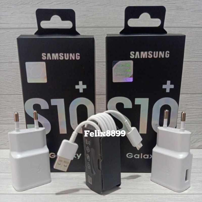 Charger Samsung A8 A8+ A8 Plus A8Plus Original 100% 15W USB Type C Fast Charging