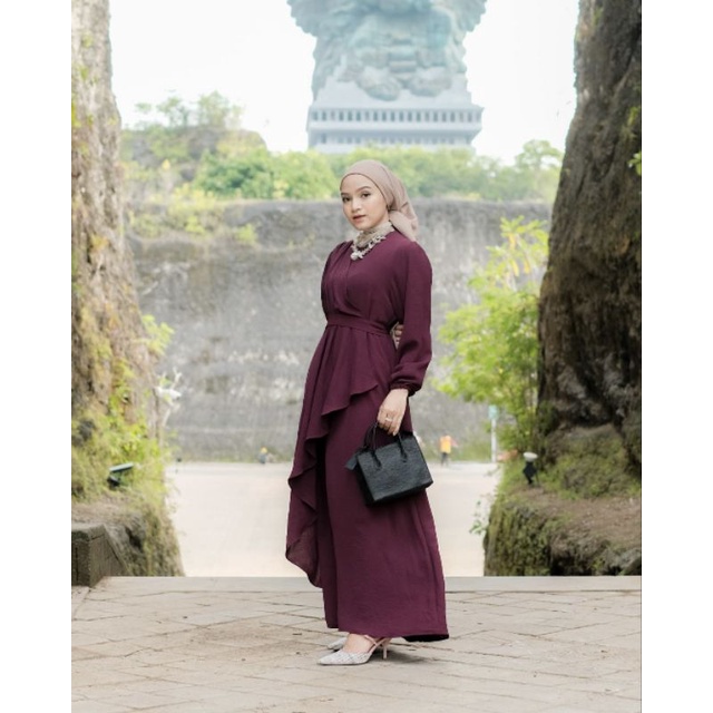 CALLIE DRESS / DRESS KONDANGAN / DRESS SERAGAMAN / BRIDESMAID / BUSUI FRIENDLY