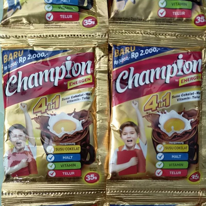 

champion Energen susu isi 10pcs