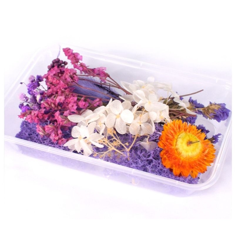 hampers bunga kering hiasan hampers harga 1 kotak flowers