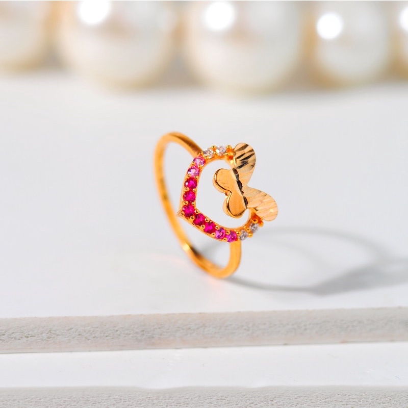 Cincin Emas Waru Kupu - Toko Emas Gadjah