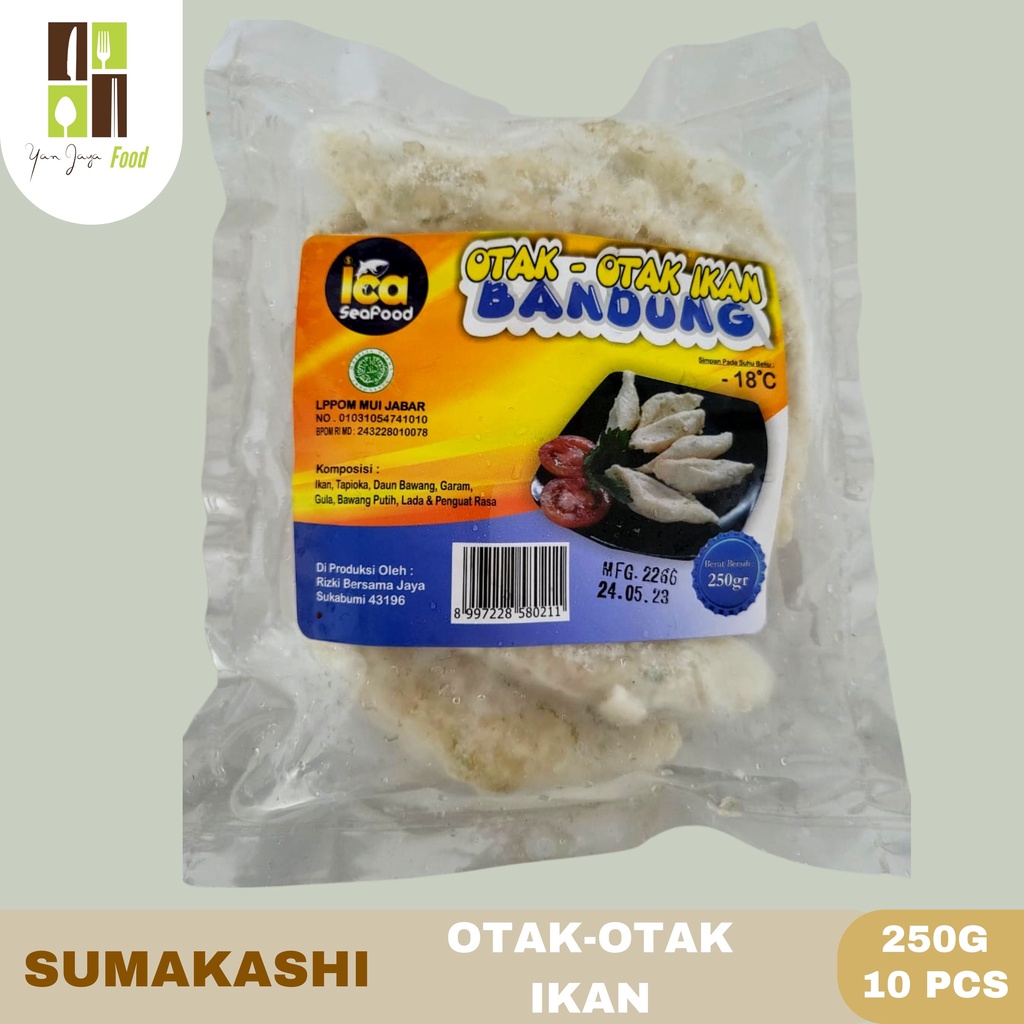 Otak-Otak Ikan Bandung 250g isi 10 Pcs/ 500G